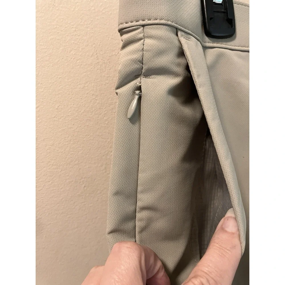 Banana‎ Republic Pants Mens 40 X 28 Straight Tan Beige Performance Stretch Tech